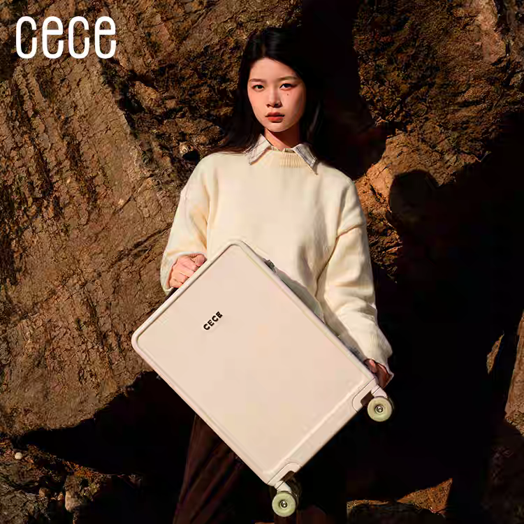 cece2026新款铝框行李箱24寸便携登机箱女学生拉杆箱男旅行密码箱