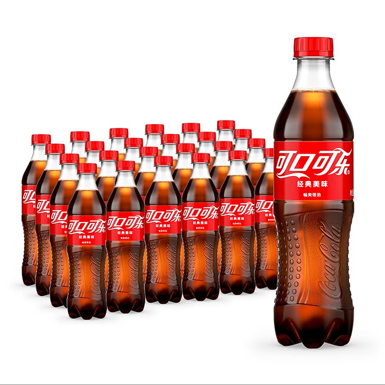可口可乐（Coca-Cola） 汽水 碳酸饮料 500ml*24瓶